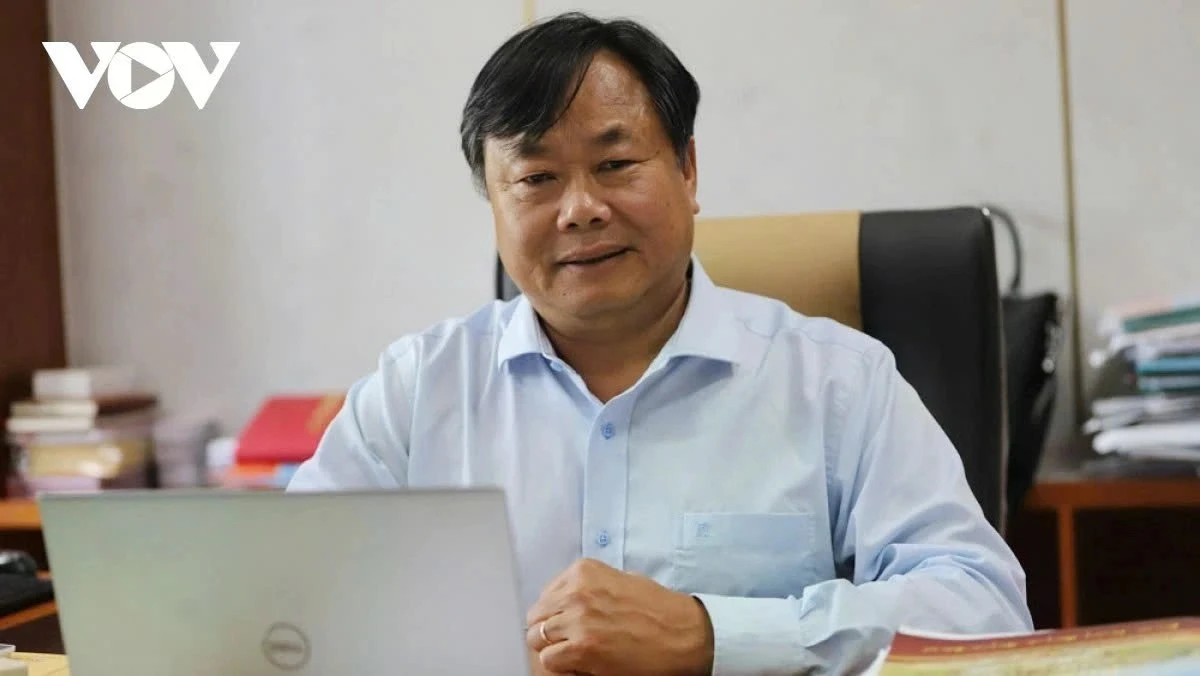 Le professeur associé Nguyen Quoc Dung, ancien directeur de l’Académie politique de la Région II. Photo : VOV.