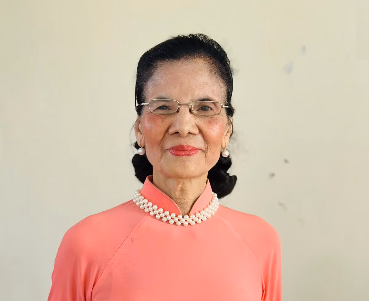 Pham Thi Thanh Son, secrétaire du Comité du Parti no 8 et cheffe du groupe résidentiel no 9 du quartier de Kim Lien. Photo: hanoimoi.vn